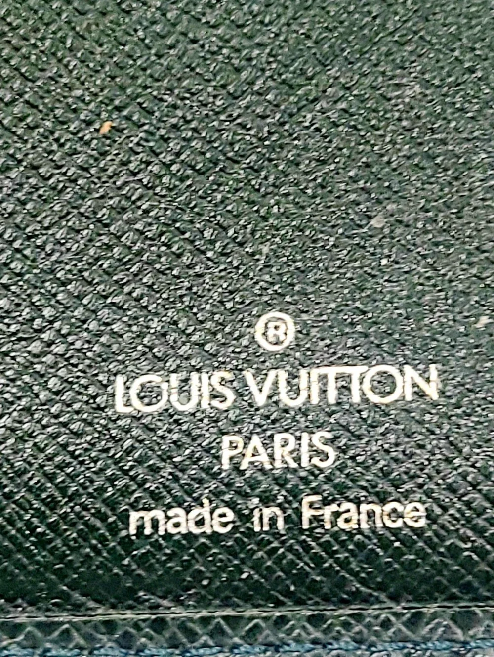 Louis Vuitton item showed